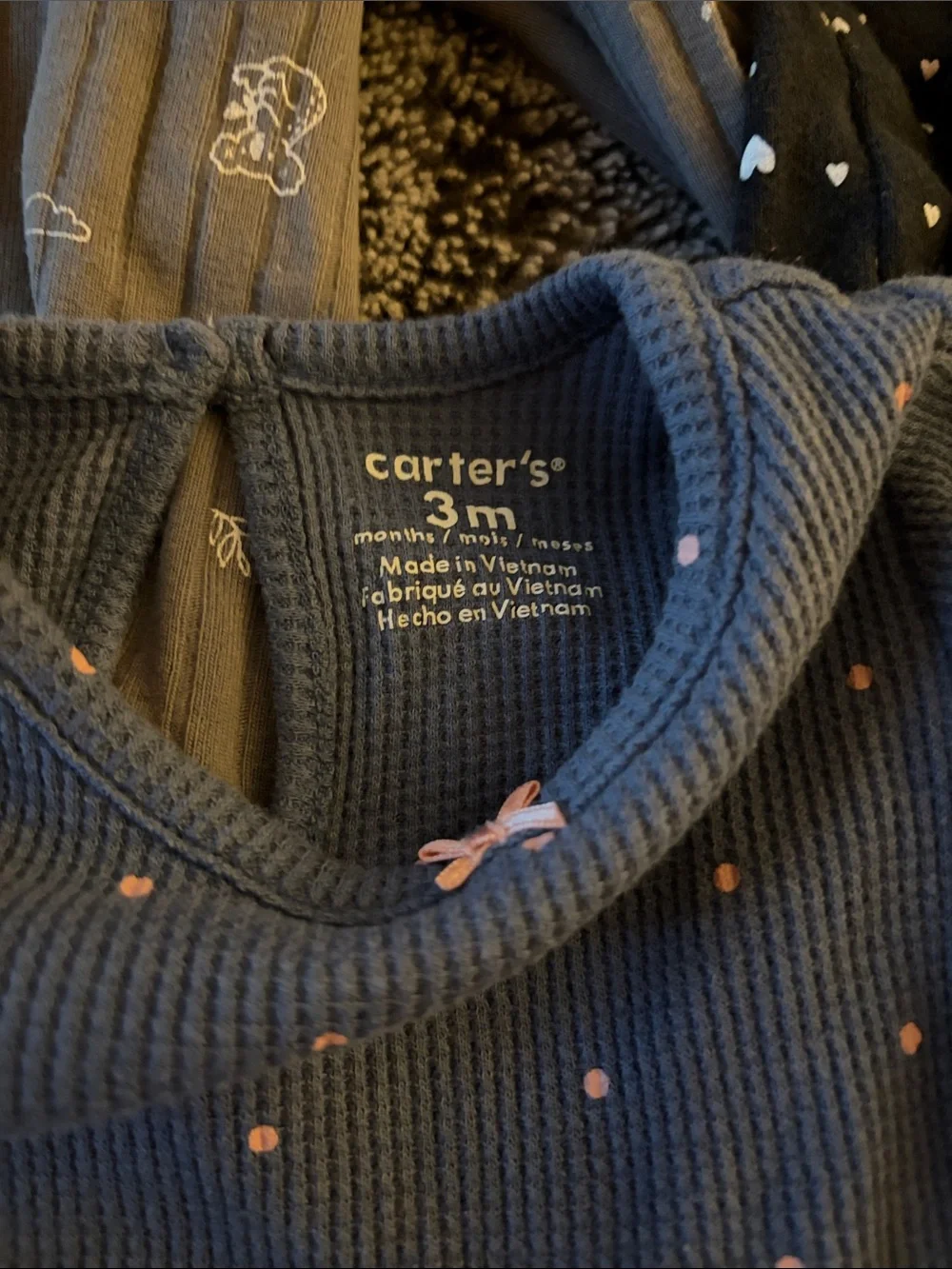 Carter's Girls size 3 Months Mixed lot 9 pieces